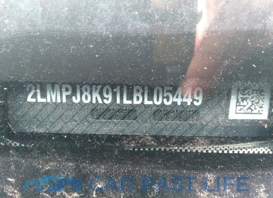 2LMPJ8K91LBL05449# 9