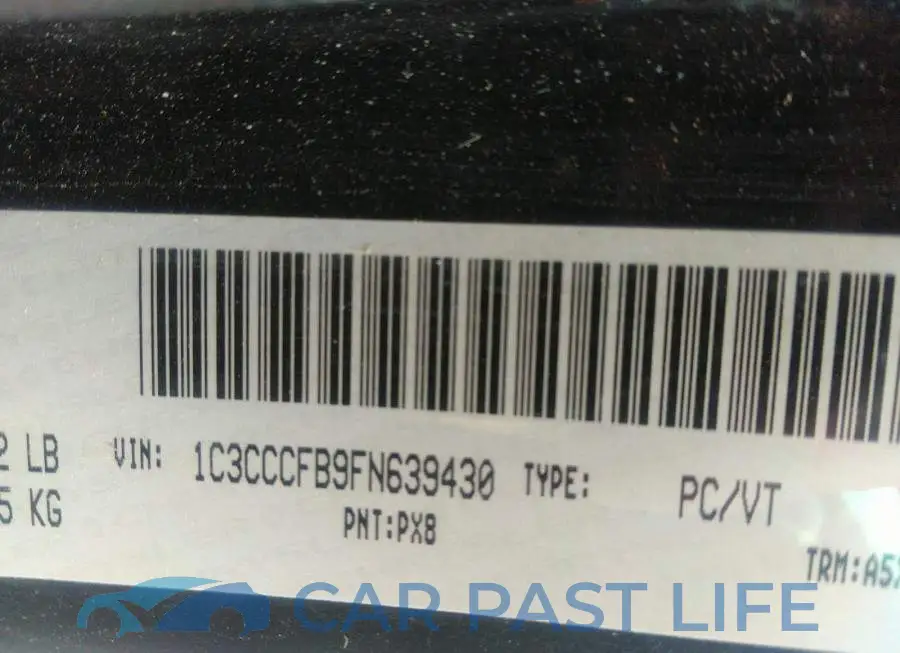 1C3CCCFB9FN639430# 9
