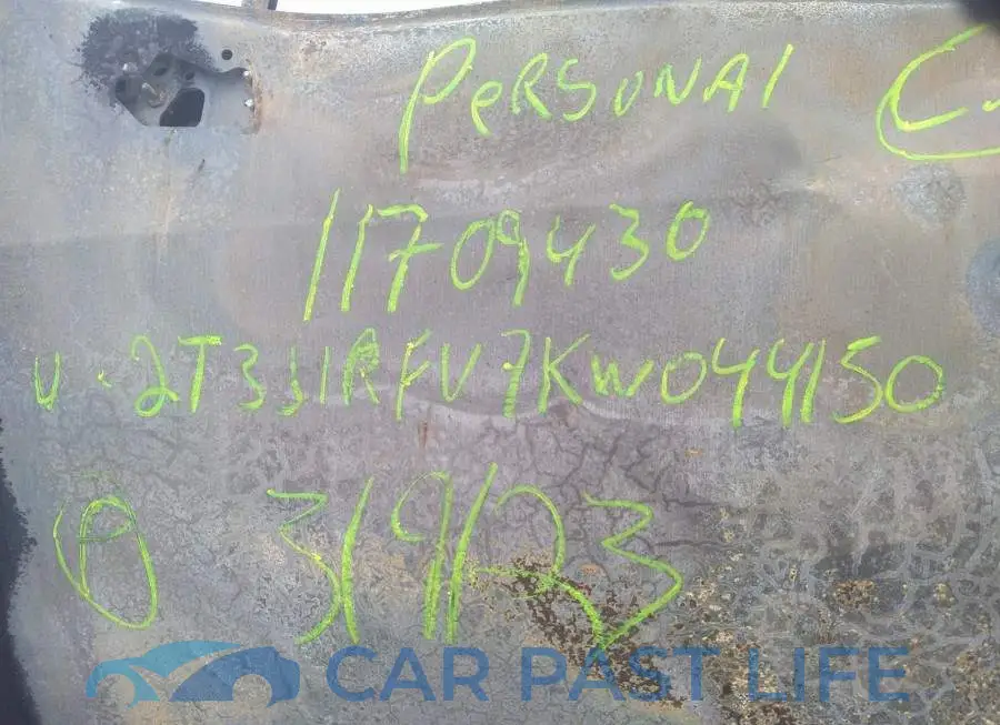 2T3J1RFV7KW044150# 9