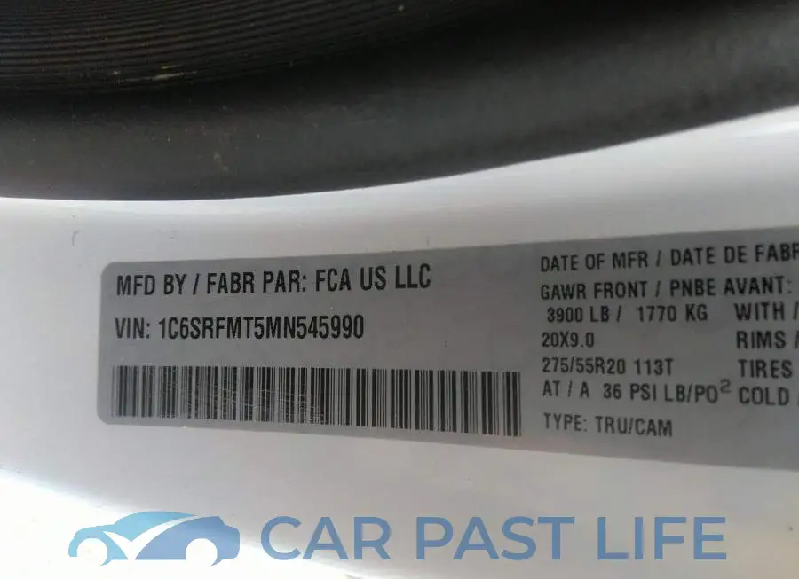 1C6SRFMT5MN545990# 9