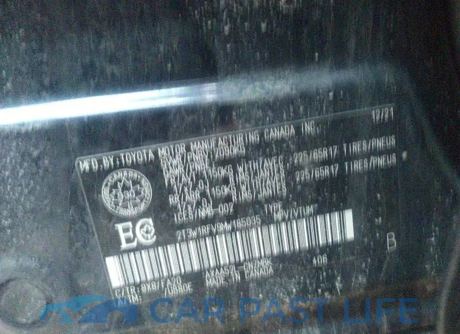 2T3W1RFV9MW185035# 9