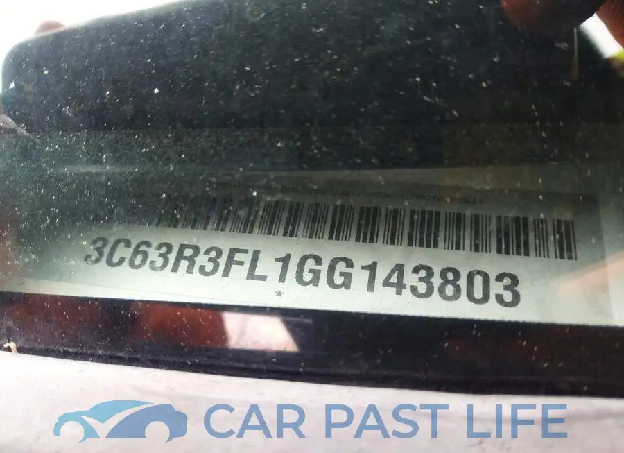 3C63R3FL1GG143803# 9