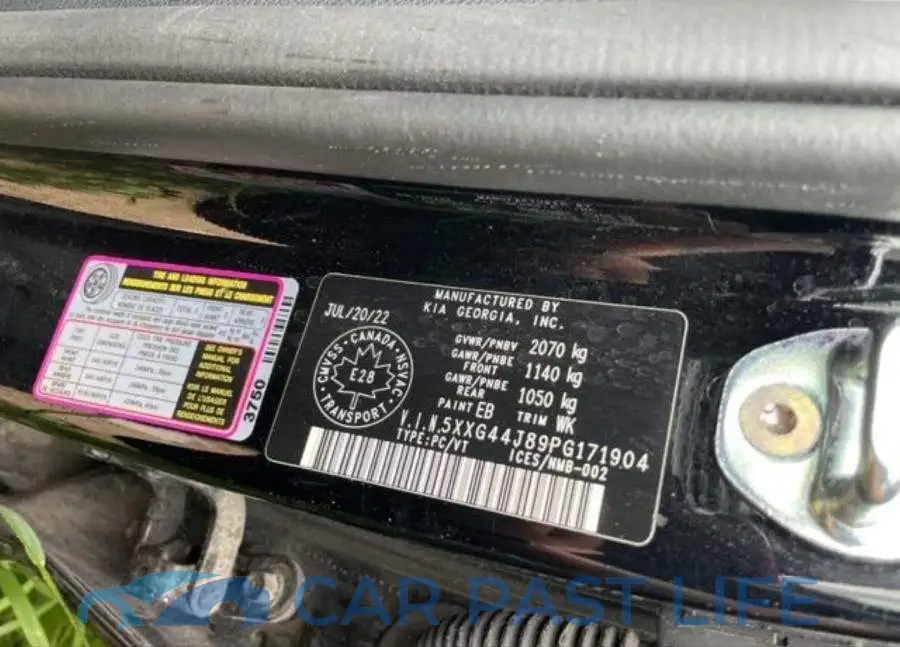 5XXG44J89PG171904# 9
