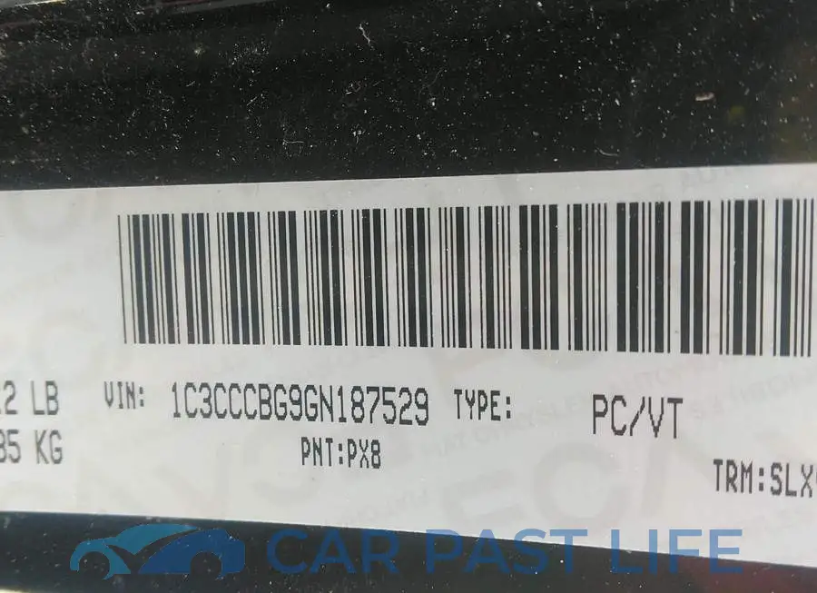 1C3CCCBG9GN187529# 9