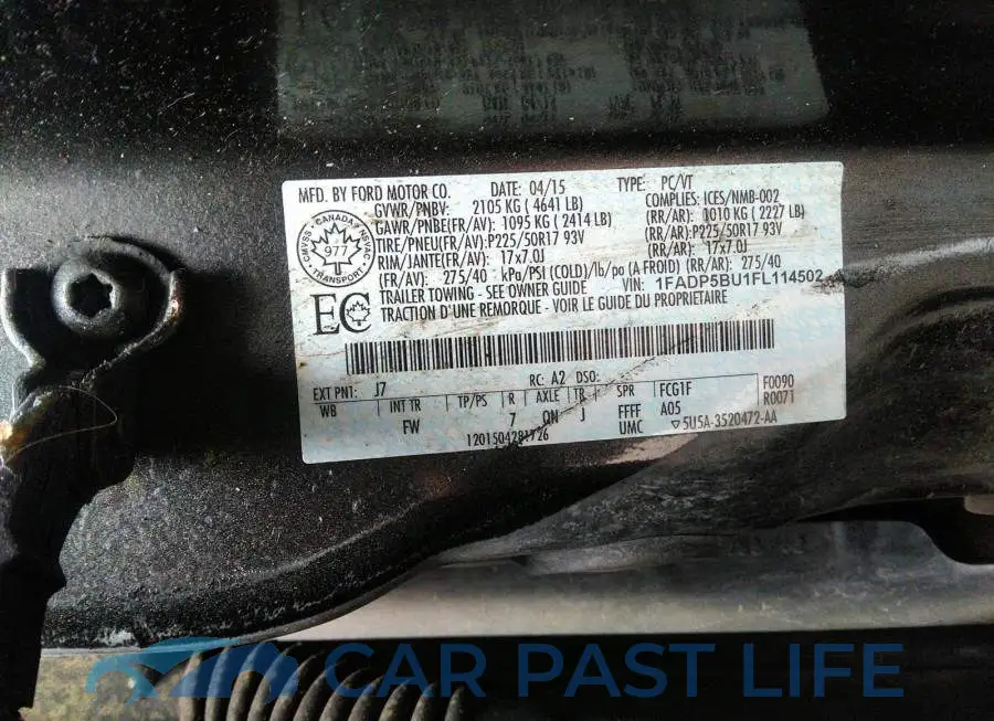 1FADP5BU1FL114502# 9