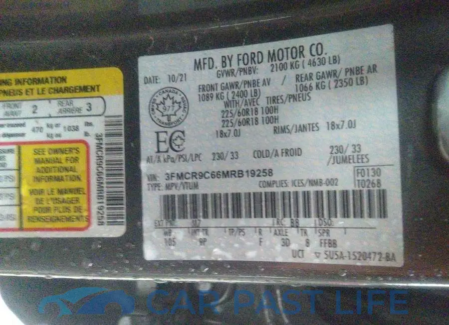 3FMCR9C66MRB19258# 9