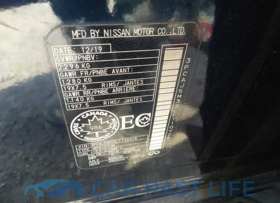 3PCAJ5M32LF110928# 9