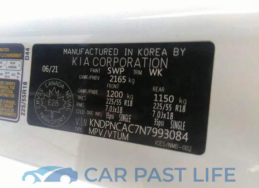 KNDPNCAC7N7993084# 9