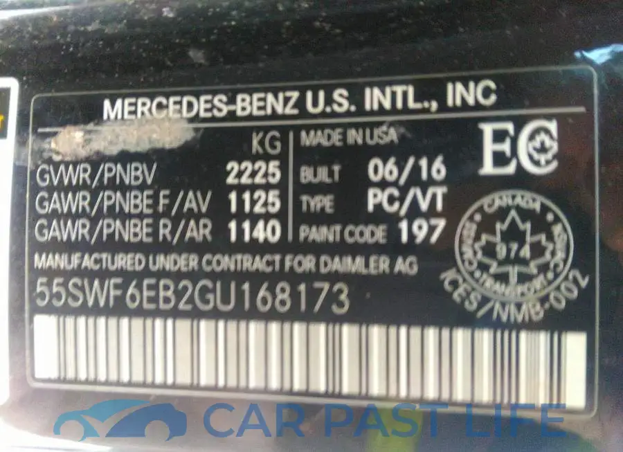 55SWF6EB2GU168173# 9