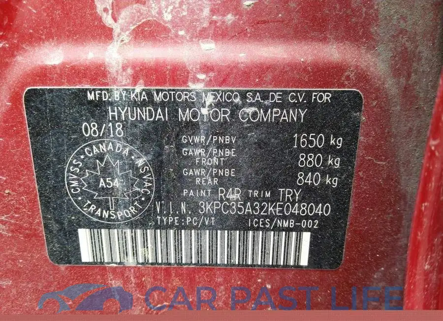 3KPC35A32KE048040# 9