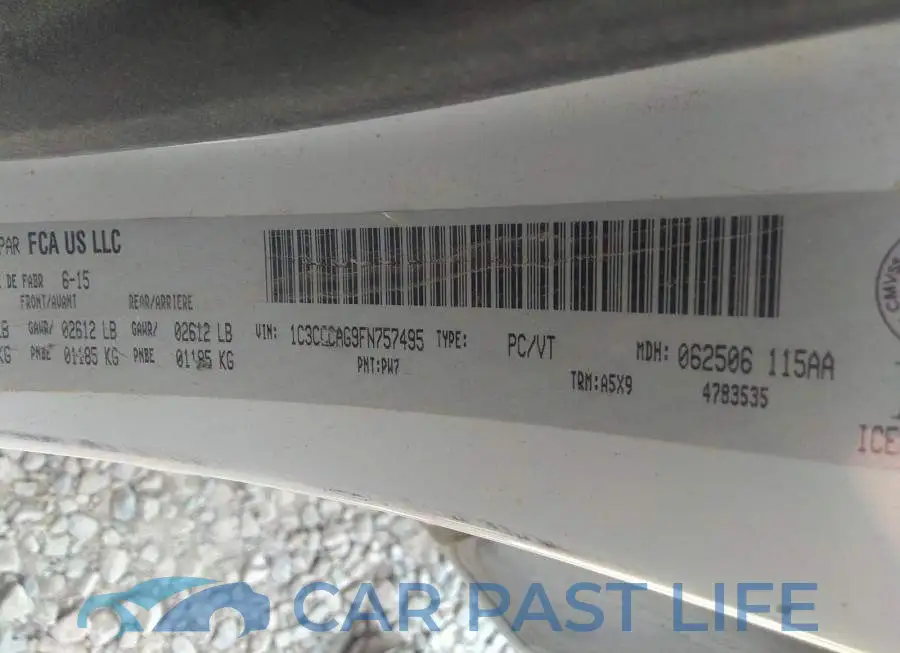 1C3CCCAG9FN757495# 9