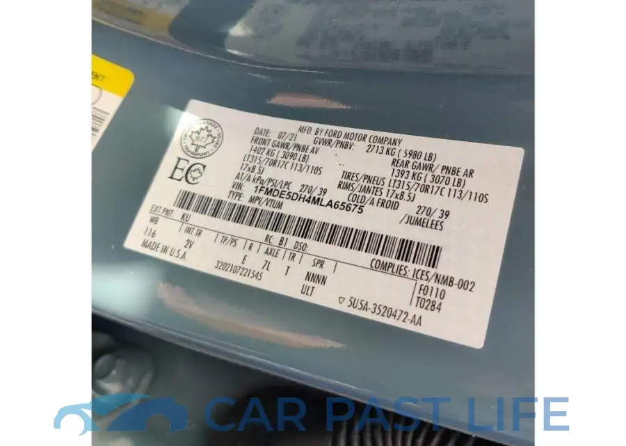 1FMDE5DH4MLA65675# 9