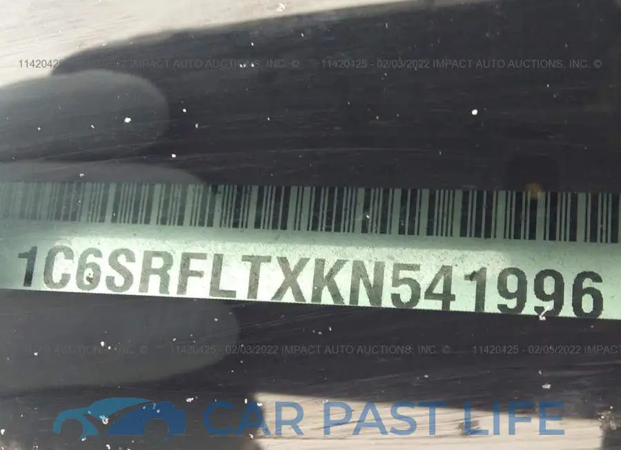 1C6SRFLTXKN541996# 9