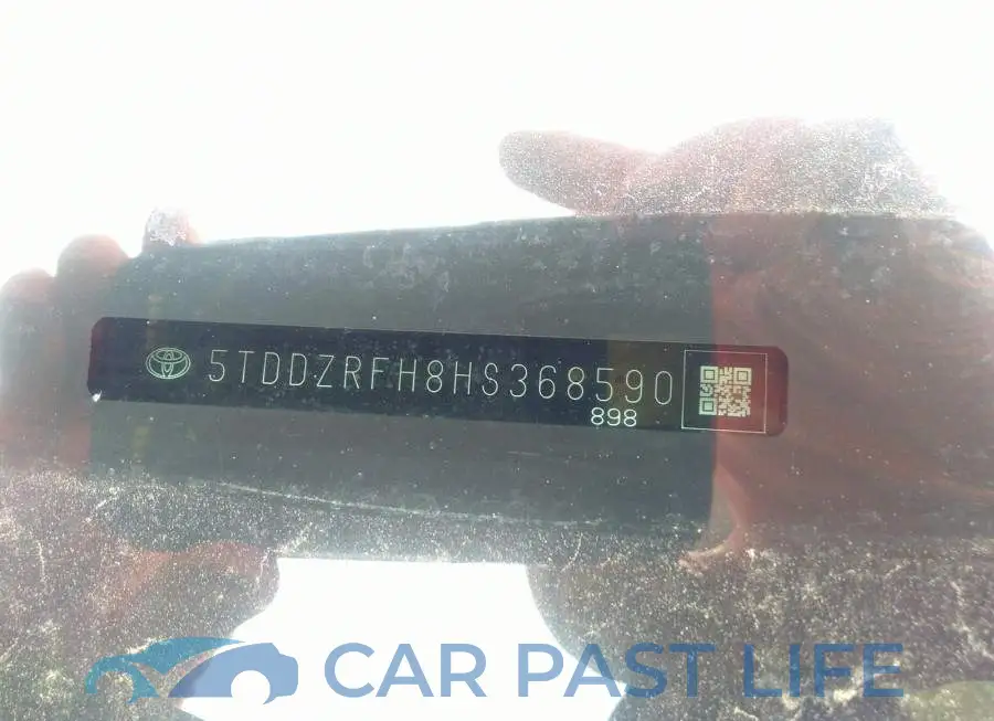 5TDDZRFH8HS368590# 9