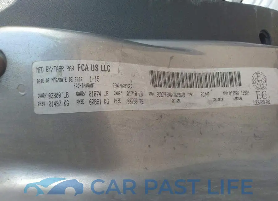 3C3CFFBR6FT619678# 9