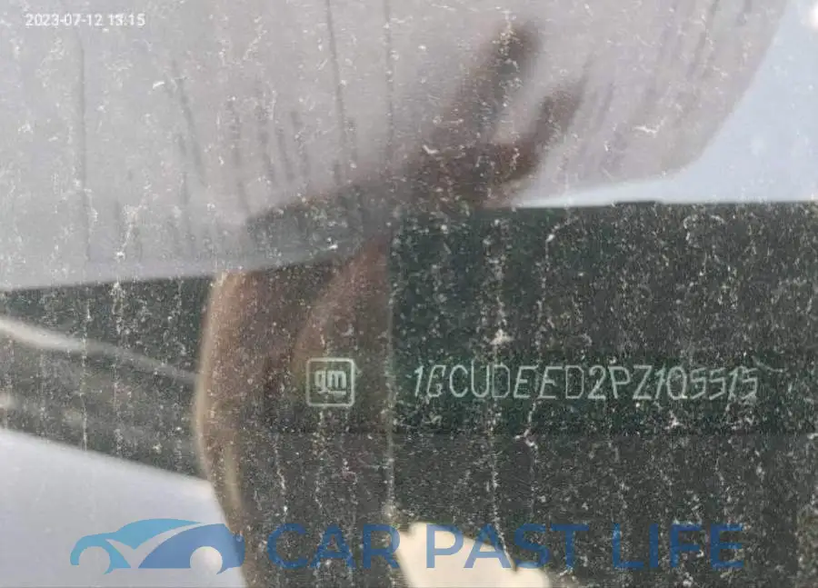 1GCUDEED2PZ105515# 9