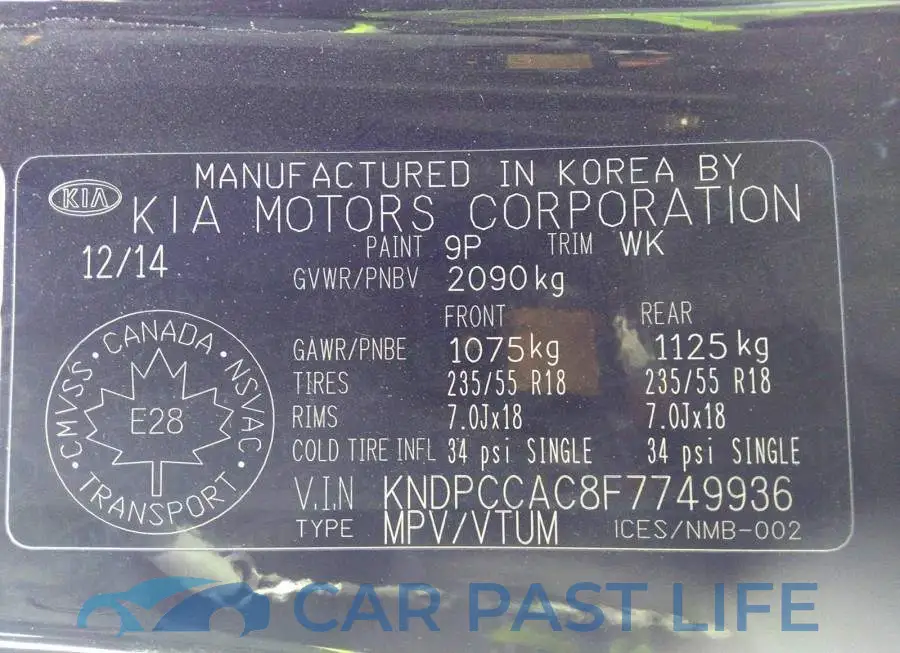 KNDPCCAC8F7749936# 9