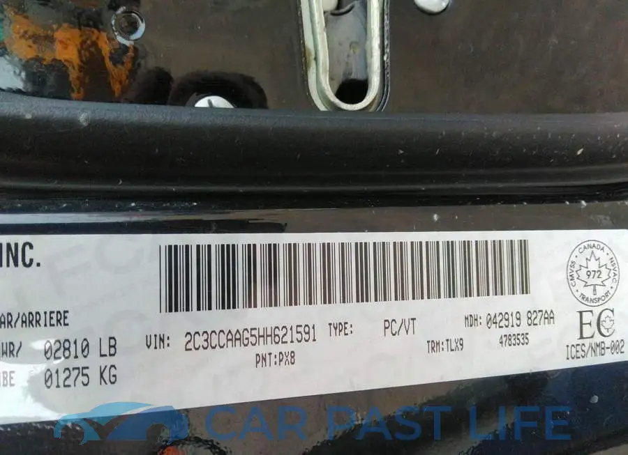 2C3CCAAG5HH621591# 9