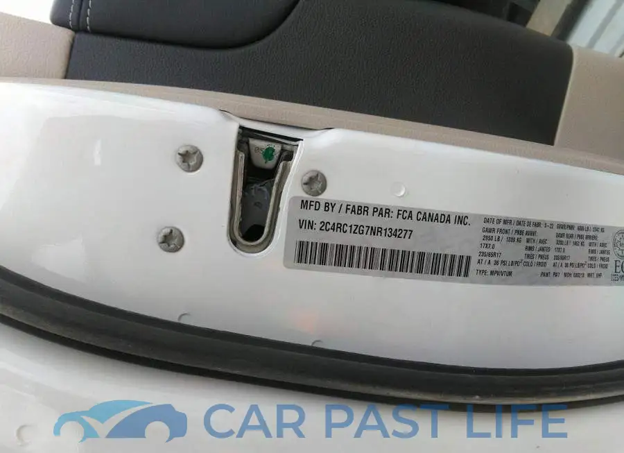 2C4RC1ZG7NR134277# 9