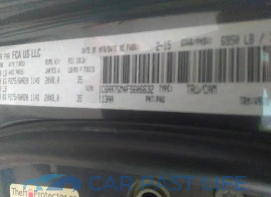 1C6RR7GM4FS606632# 9