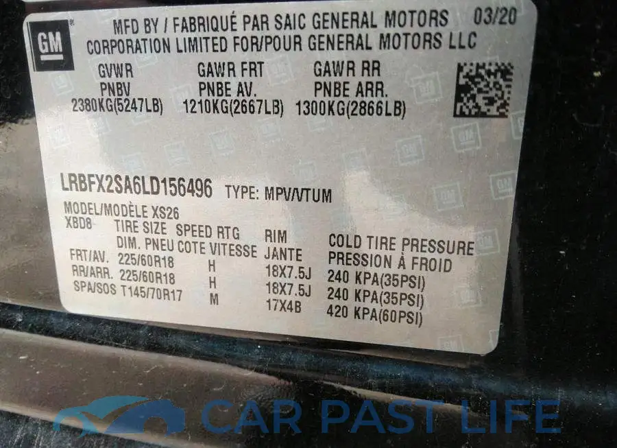 LRBFX2SA6LD156496# 9