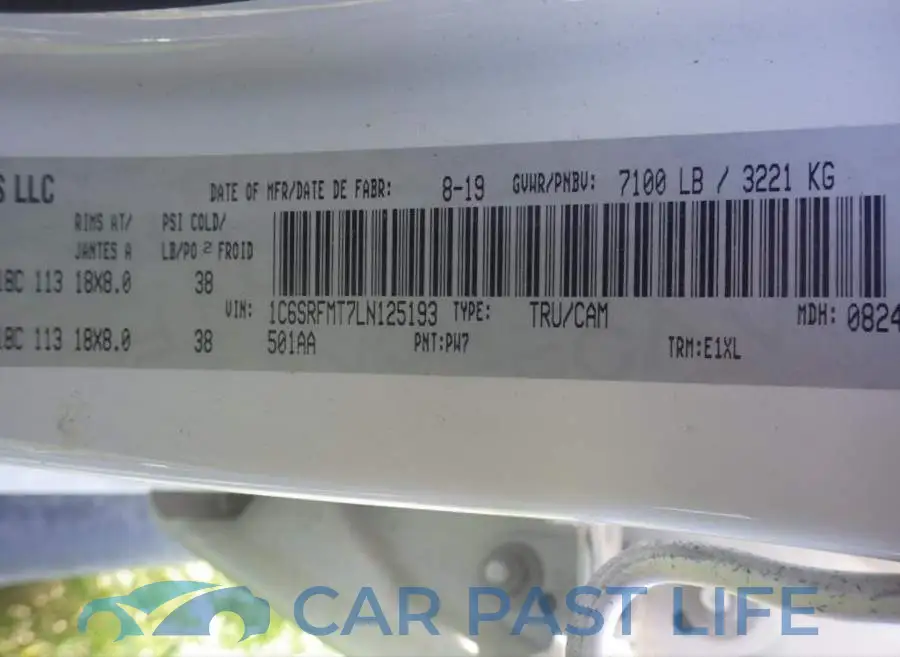 1C6SRFMT7LN125193# 7