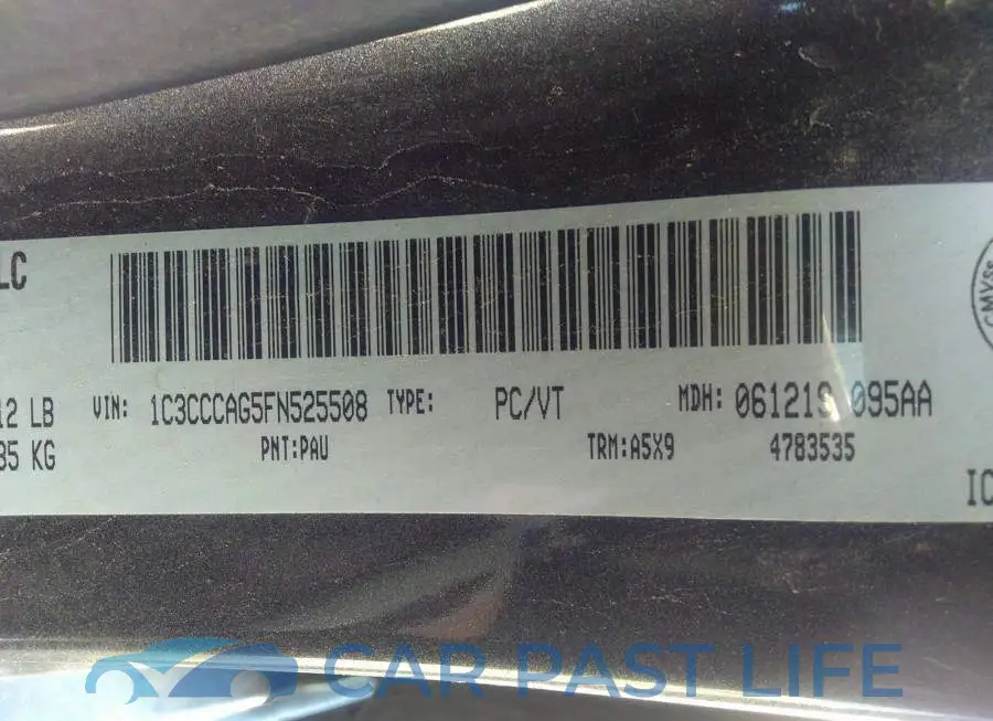 1C3CCCAG5FN525508# 9
