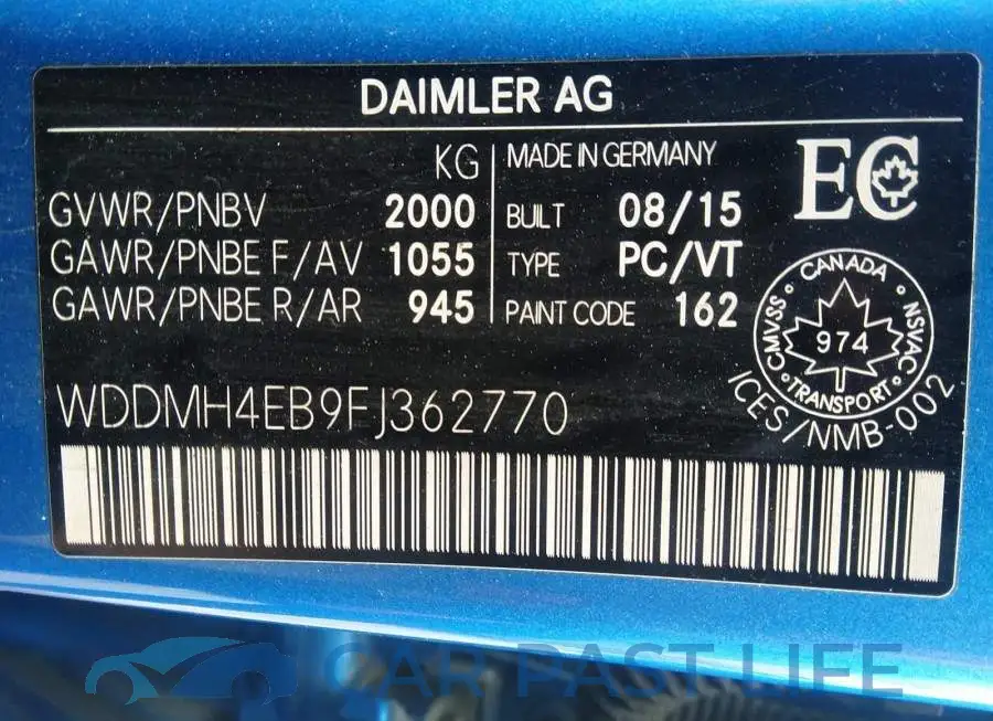 WDDMH4EB9FJ362770# 9