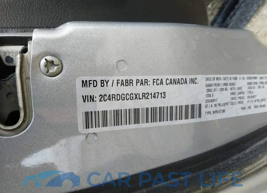 2C4RDGCGXLR214713# 9