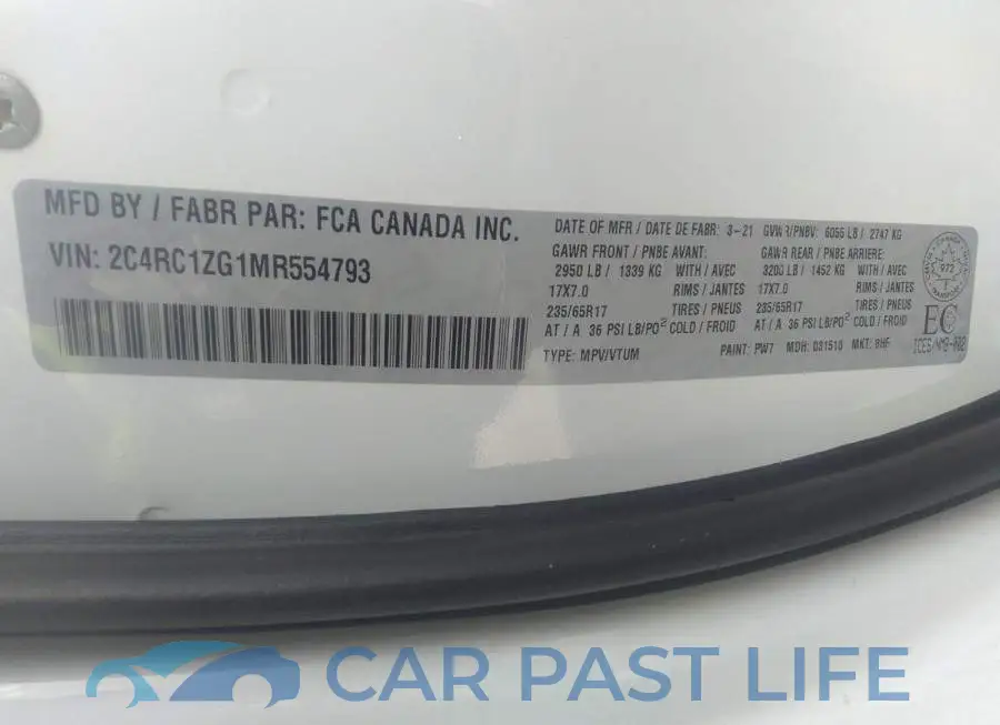 2C4RC1ZG1MR554793# 9