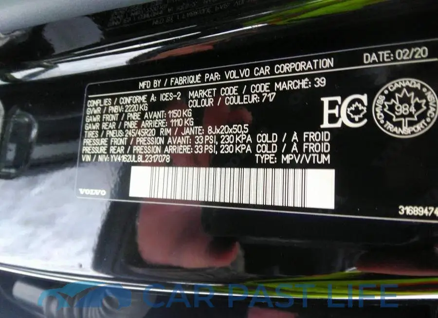 YV4162UL8L2317078# 9