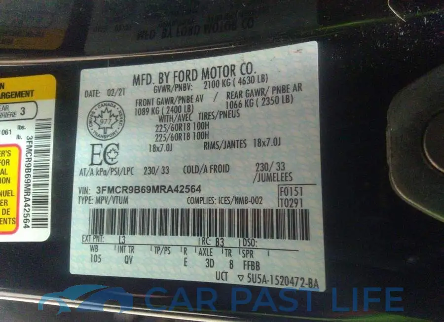 3FMCR9B69MRA42564# 9