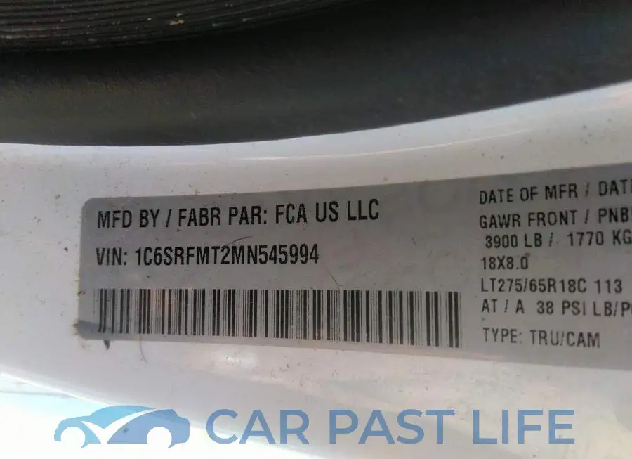 1C6SRFMT2MN545994# 9