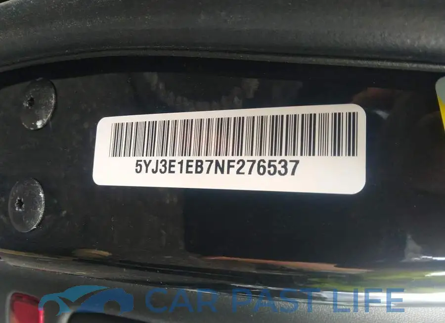 5YJ3E1EB7NF276537# 9