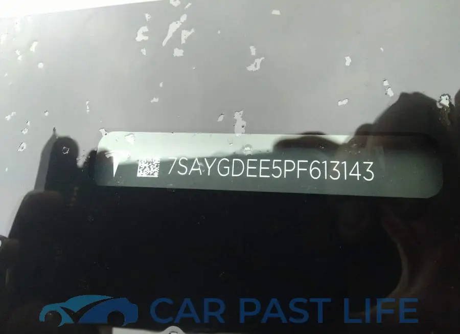 7SAYGDEE5PF613143# 9