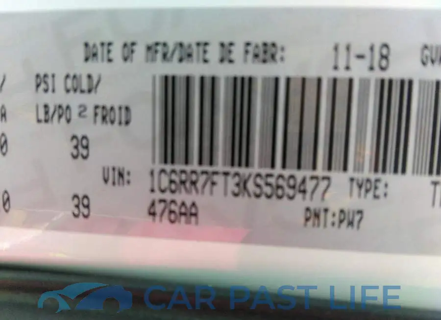 1C6RR7FT3KS569477# 9