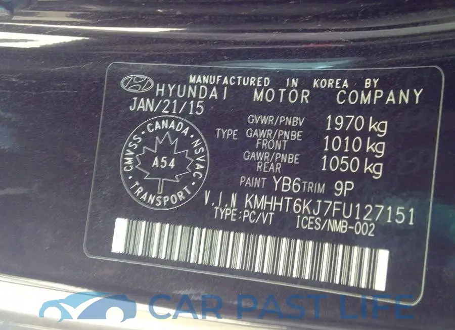 KMHHT6KJ7FU127151# 9