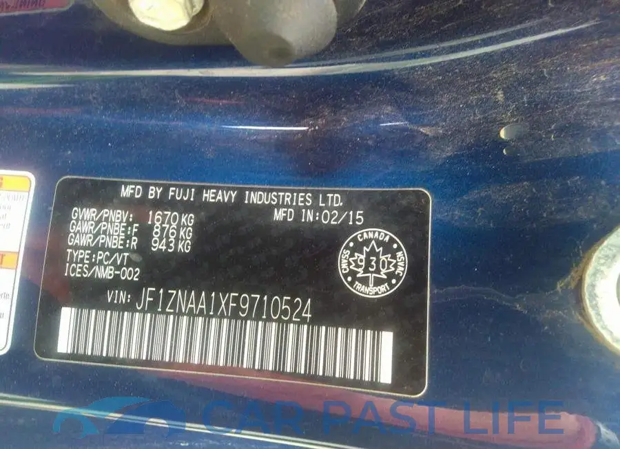 JF1ZNAA1XF9710524# 9