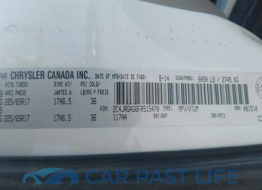 2C4JRGAG6FR515470# 9