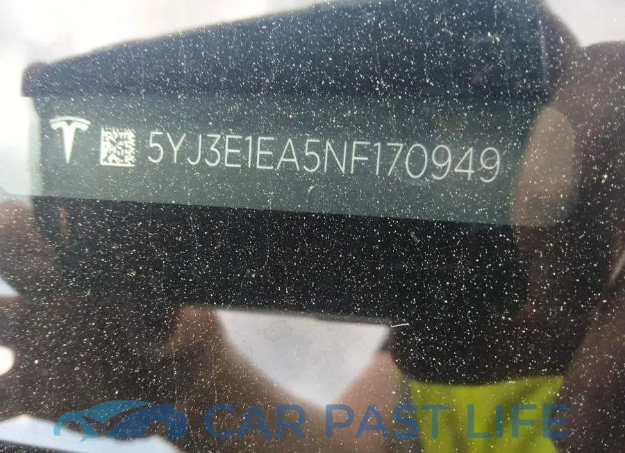 5YJ3E1EA5NF170949# 9