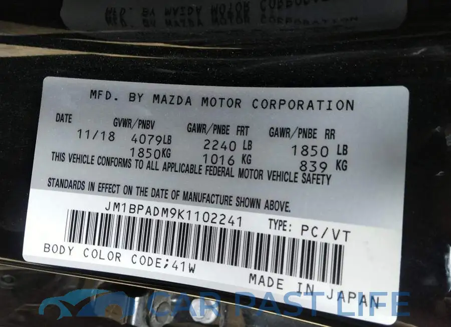 JM1BPADM9K1102241# 9