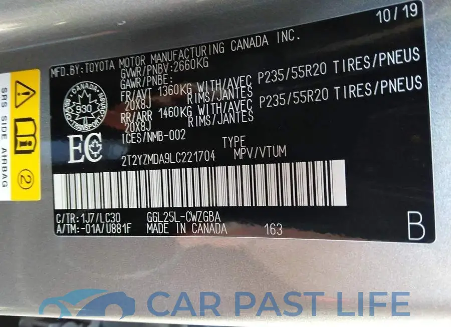 2T2YZMDA9LC221704# 9