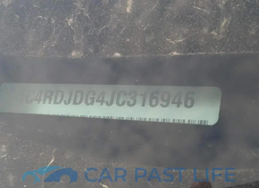 1C4RDJDG4JC316946# 9