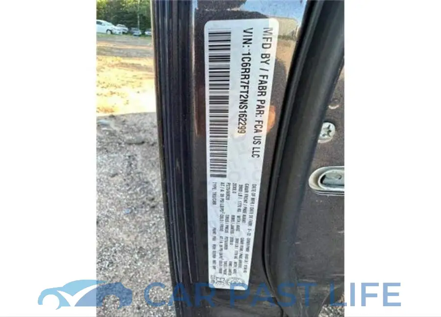 1C6RR7FT2NS162299# 10