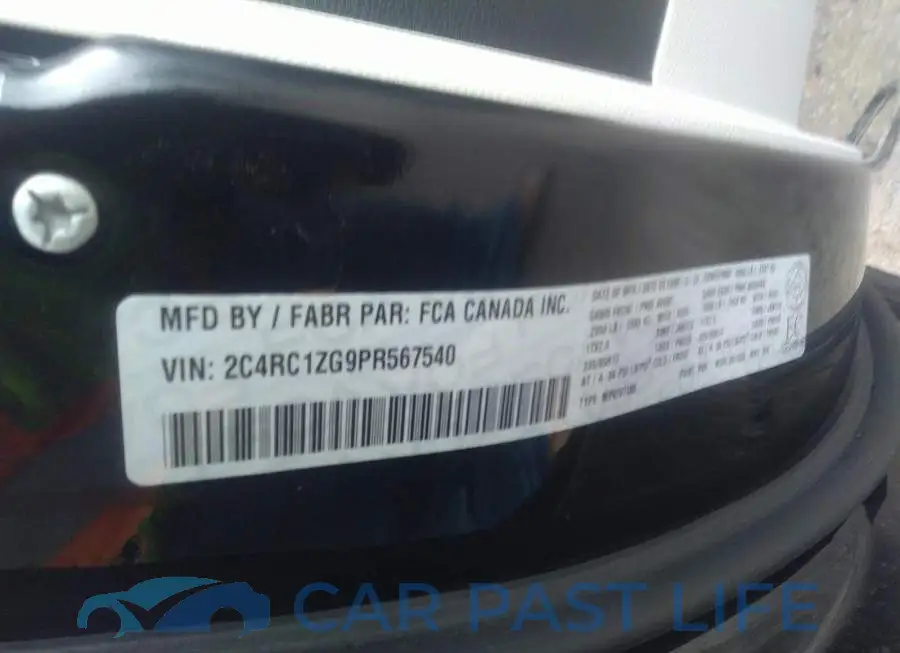 2C4RC1ZG9PR567540# 9