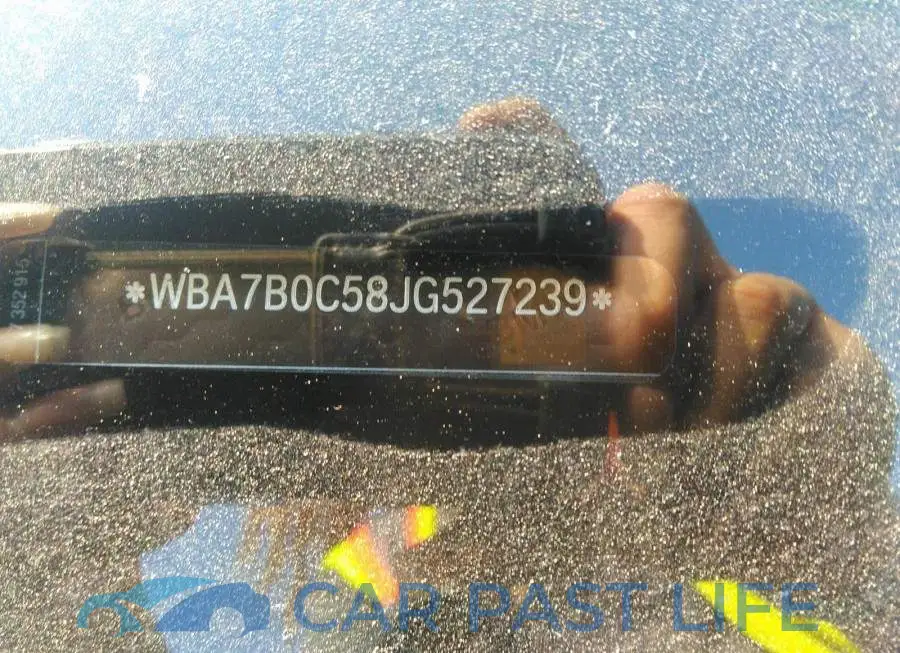 WBA7B0C58JG527239# 9