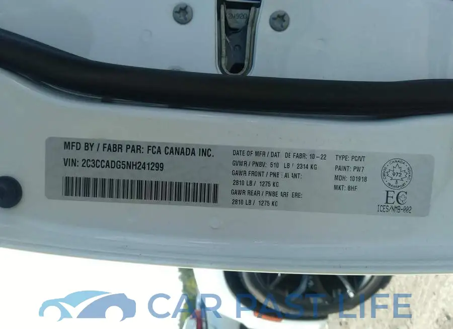 2C3CCADG5NH241299# 9