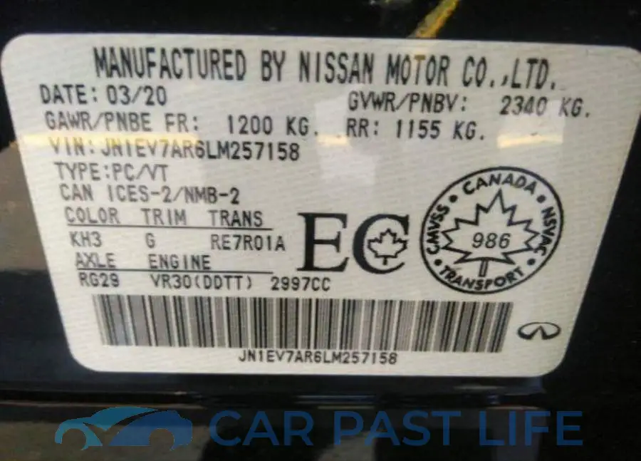JN1EV7AR6LM257158# 10
