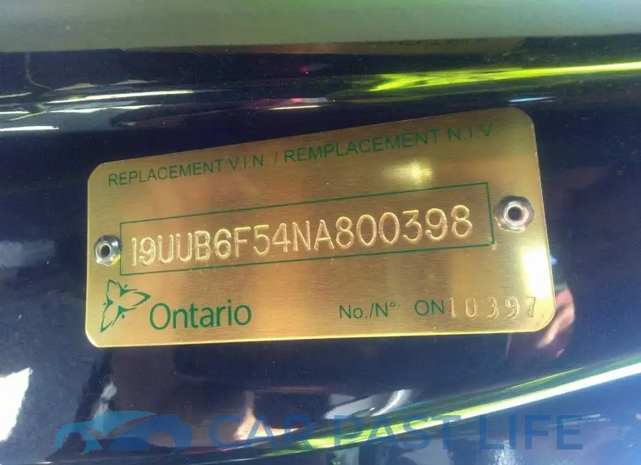 19UUB6F54NA800398# 9