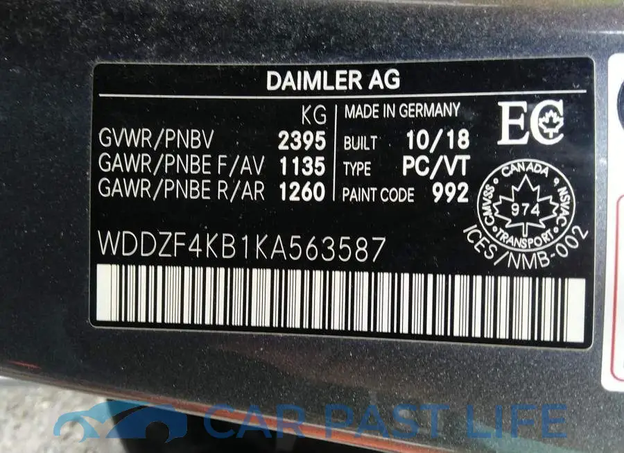 WDDZF4KB1KA563587# 9